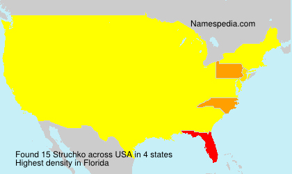 Surname Struchko in USA Surname Struchko in USA