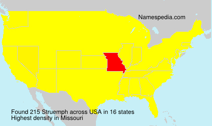 Surname Struemph in USA Surname Struemph in USA