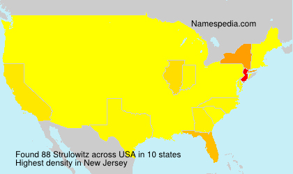 Surname Strulowitz in USA Surname Strulowitz in USA