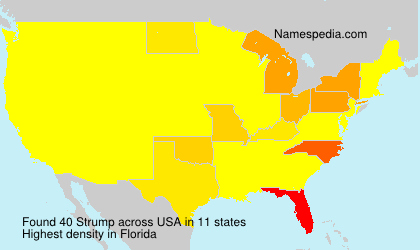 Surname Strump in USA Surname Strump in USA