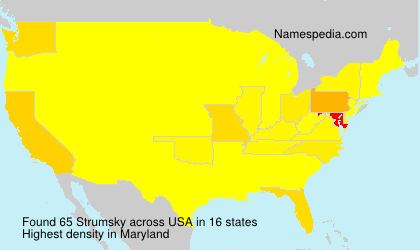 Surname Strumsky in USA Surname Strumsky in USA