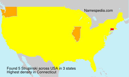 Surname Strupinski in USA Surname Strupinski in USA