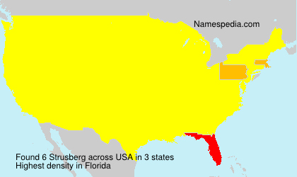 Surname Strusberg in USA Surname Strusberg in USA