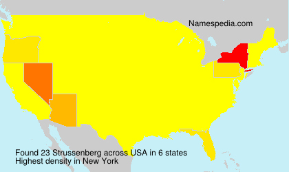 Surname Strussenberg in USA Surname Strussenberg in USA
