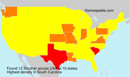 Surname Struther in USA Surname Struther in USA