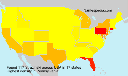 Surname Struzinski in USA Surname Struzinski in USA