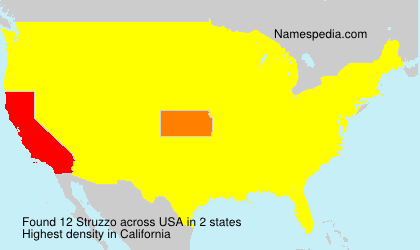 Surname Struzzo in USA Surname Struzzo in USA