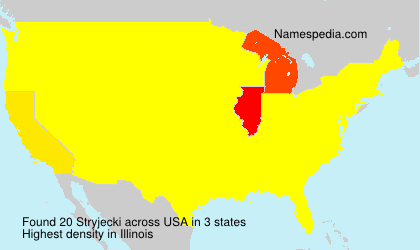 Surname Stryjecki in USA Surname Stryjecki in USA