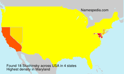 Surname Stuchinsky in USA Surname Stuchinsky in USA