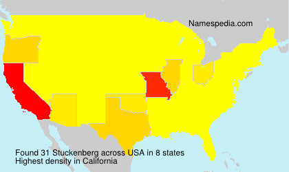 Surname Stuckenberg in USA Surname Stuckenberg in USA
