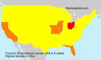 Surname Stuckenbrock in USA Surname Stuckenbrock in USA