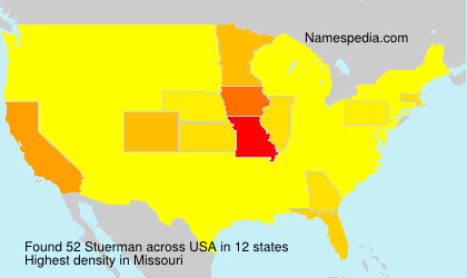 Surname Stuerman in USA Surname Stuerman in USA