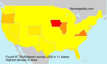 Surname Stufflebeem in USA Surname Stufflebeem in USA