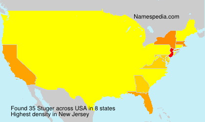 Surname Stuger in USA Surname Stuger in USA