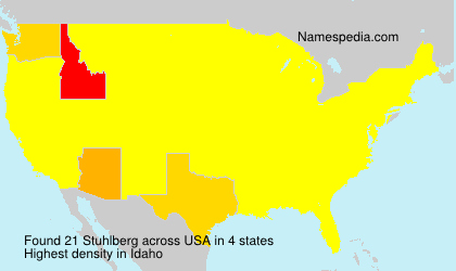 Surname Stuhlberg in USA Surname Stuhlberg in USA