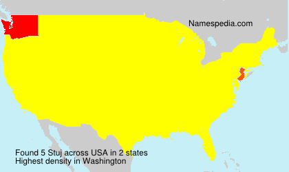 Surname Stuj in USA Surname Stuj in USA