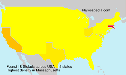Surname Stukuls in USA Surname Stukuls in USA