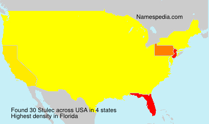 Surname Stulec in USA Surname Stulec in USA