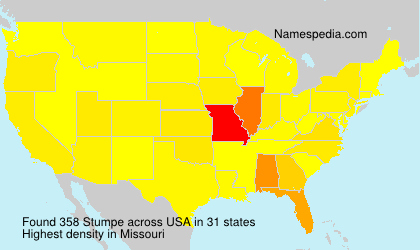 Surname Stumpe in USA Surname Stumpe in USA