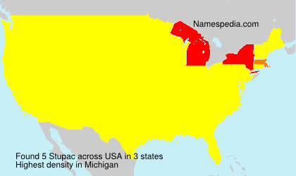 Surname Stupac in USA Surname Stupac in USA