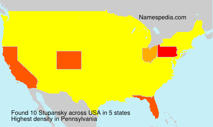 Surname Stupansky in USA Surname Stupansky in USA