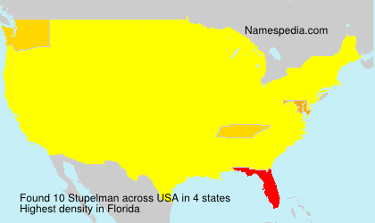 Surname Stupelman in USA Surname Stupelman in USA