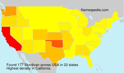 Surname Sturdivan in USA Surname Sturdivan in USA