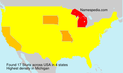 Surname Sturis in USA Surname Sturis in USA
