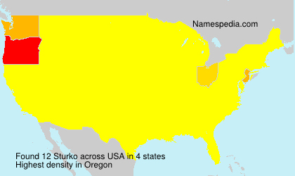 Surname Sturko in USA Surname Sturko in USA