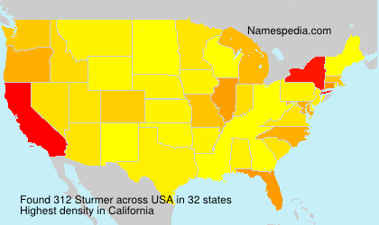Surname Sturmer in USA Surname Sturmer in USA