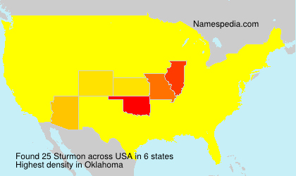 Surname Sturmon in USA Surname Sturmon in USA