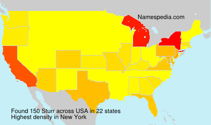 Surname Sturr in USA Surname Sturr in USA