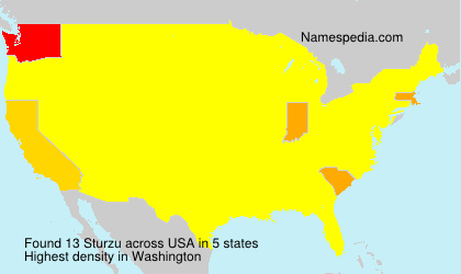 Surname Sturzu in USA Surname Sturzu in USA