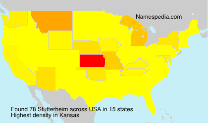 Surname Stutterheim in USA Surname Stutterheim in USA