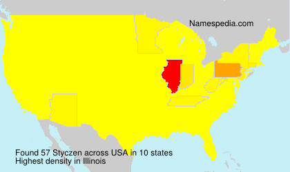 Surname Styczen in USA Surname Styczen in USA