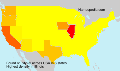 Surname Stykel in USA Surname Stykel in USA