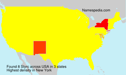 Surname Styrc in USA Surname Styrc in USA