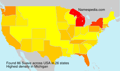 Surname Suave in USA Surname Suave in USA