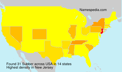 Surname Subber in USA Surname Subber in USA