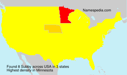 Surname Subby in USA Surname Subby in USA
