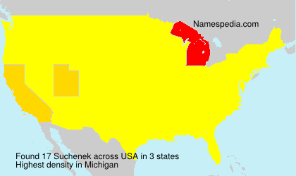 Surname Suchenek in USA Surname Suchenek in USA