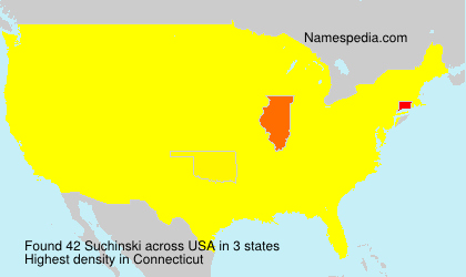 Surname Suchinski in USA Surname Suchinski in USA