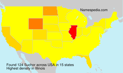 Surname Suchor in USA Surname Suchor in USA