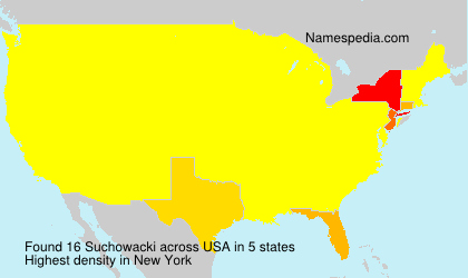 Surname Suchowacki in USA Surname Suchowacki in USA