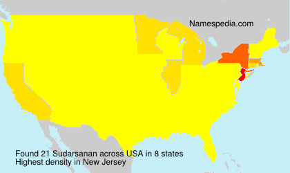 Surname Sudarsanan in USA Surname Sudarsanan in USA