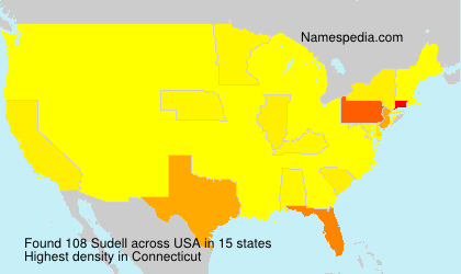 Surname Sudell in USA Surname Sudell in USA