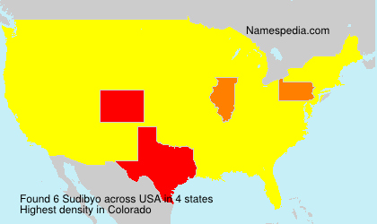 Surname Sudibyo in USA Surname Sudibyo in USA