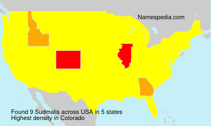 Surname Sudmalis in USA Surname Sudmalis in USA