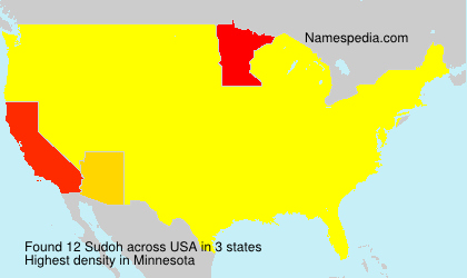Surname Sudoh in USA Surname Sudoh in USA