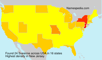 Surname Sueanne in USA Surname Sueanne in USA